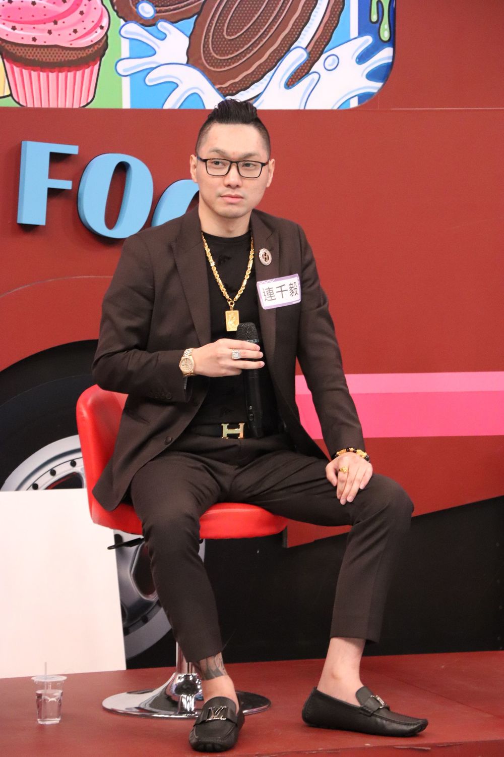 小明星大跟班新一期嘉賓連千毅。  圖：中天電視台／提供