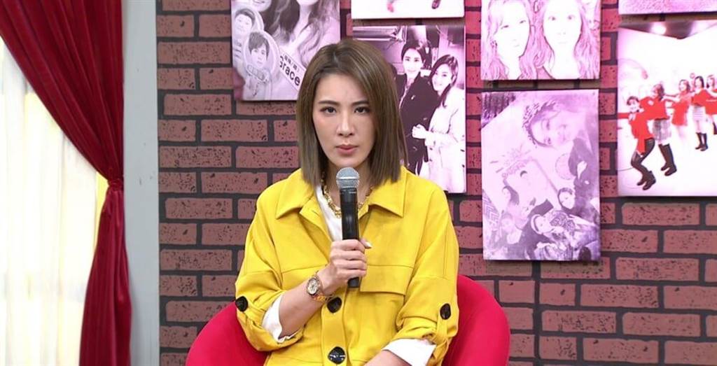 小禎在節目上分享身為單身媽媽養育女兒的經驗。 圖：年代／提供