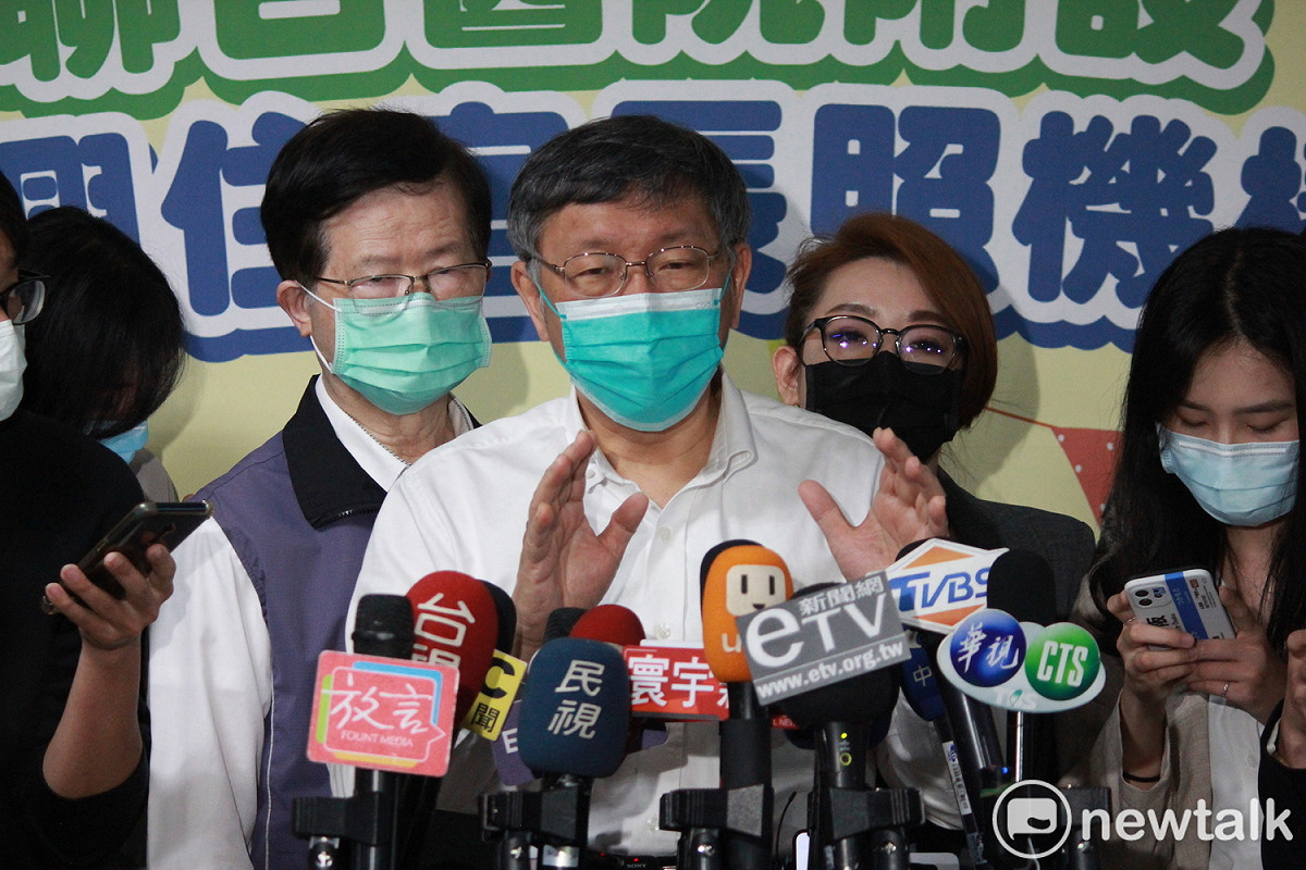 台北市長柯文哲。 圖：周煊惠 / 攝