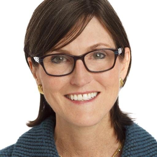 方舟投資（ARK）執行長暨投資長凱薩琳．伍德（Cathie Wood）績效亮麗，方舟旗艦ETF一年以來上漲160％。 圖 : 翻攝自推特