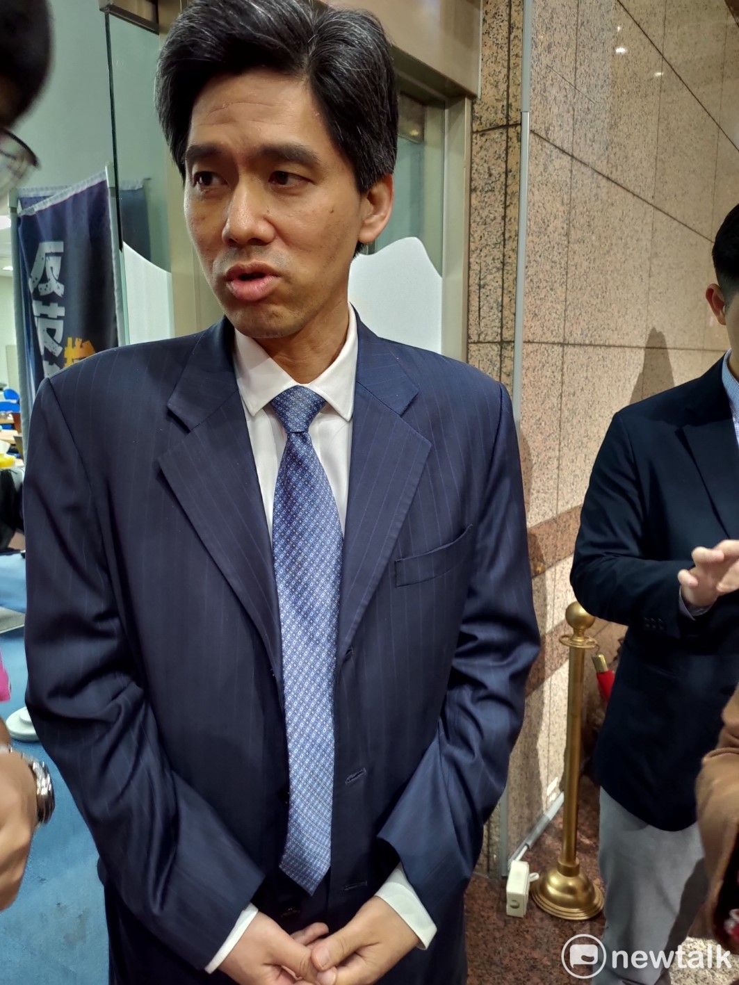 國民黨大陸事務部主任左正東。 圖：黃建豪/攝