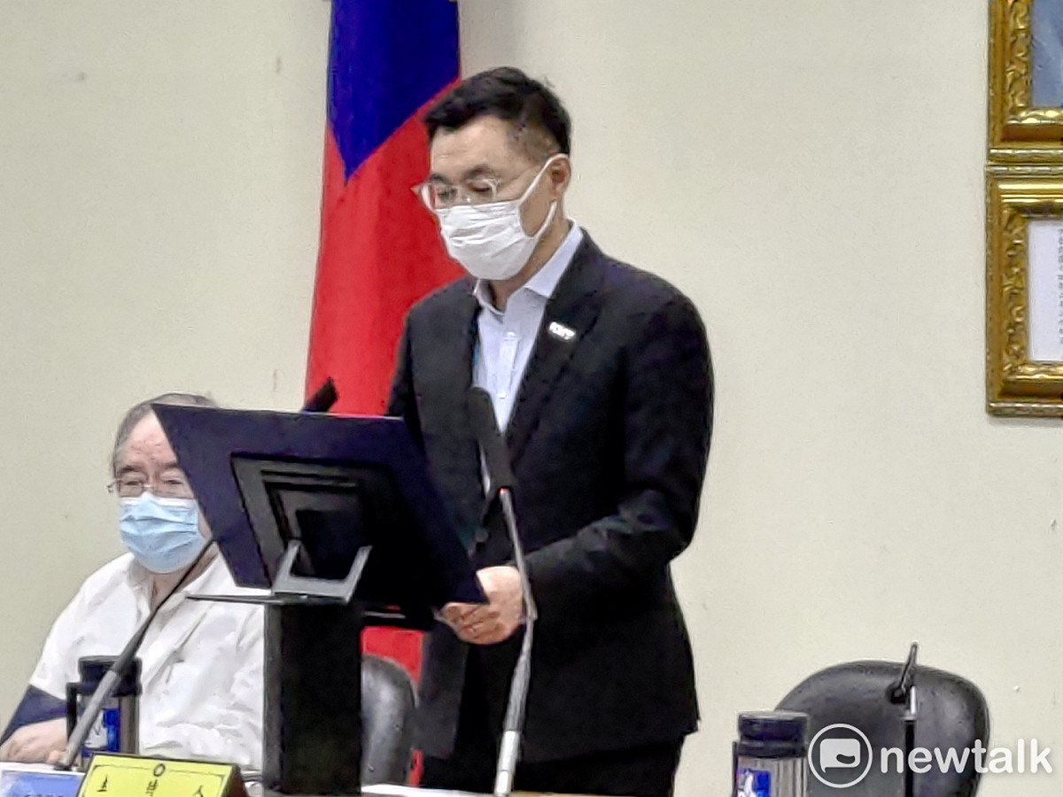 國民黨主席江啟臣。 圖：黃建豪/攝（資料照）