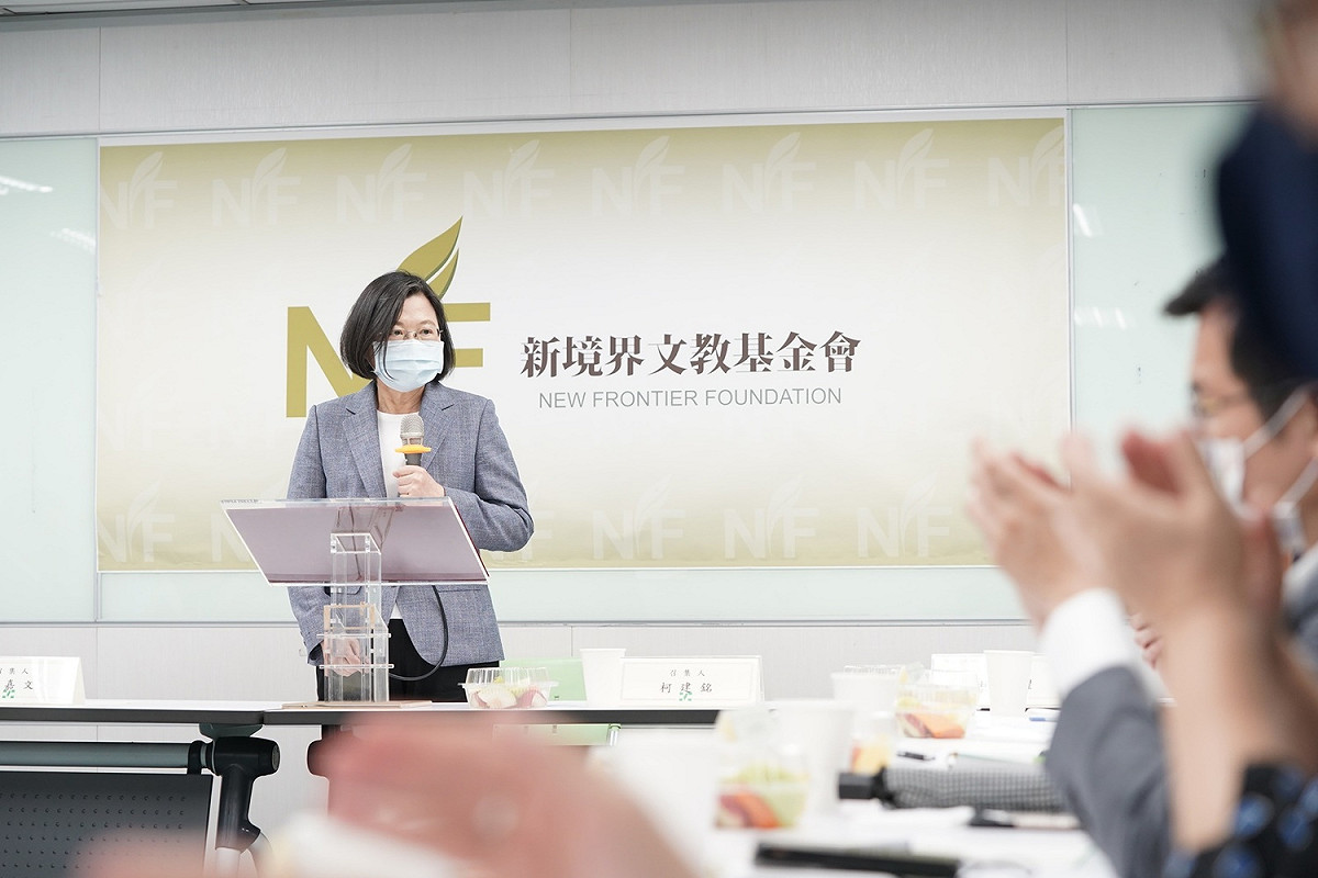 兼任民進黨主席、總統蔡英文。 圖：民進黨提供