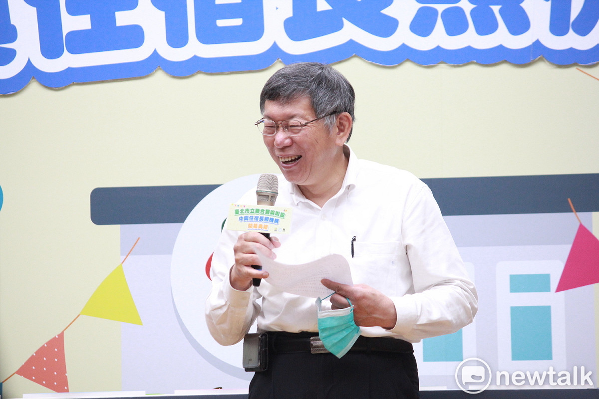 台北市長柯文哲。 圖：周煊惠 / 攝