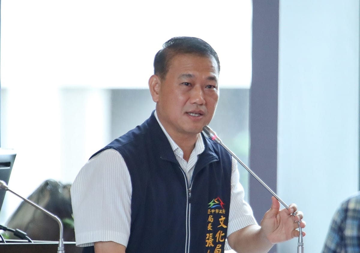 台中市新任勞工局長張大春。 台中市政府/提供