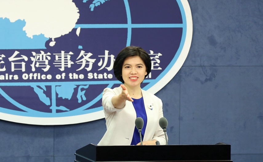 中國國台辦發言人朱鳳蓮。(資料照) 圖 : 翻攝中國台灣網