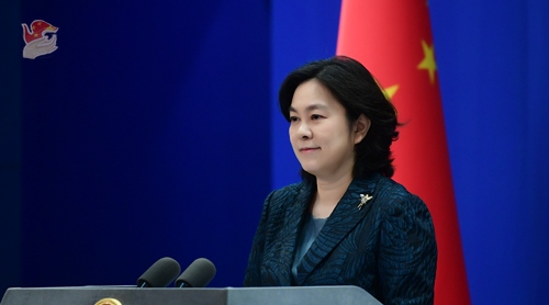 中國外交部發言人華春瑩。 圖：翻攝自中國外交部官網