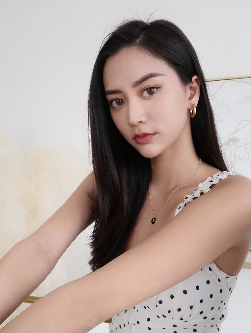 擁有歐美樣貌的台灣網紅「Celine Linn」。 圖：翻攝IG／linceya