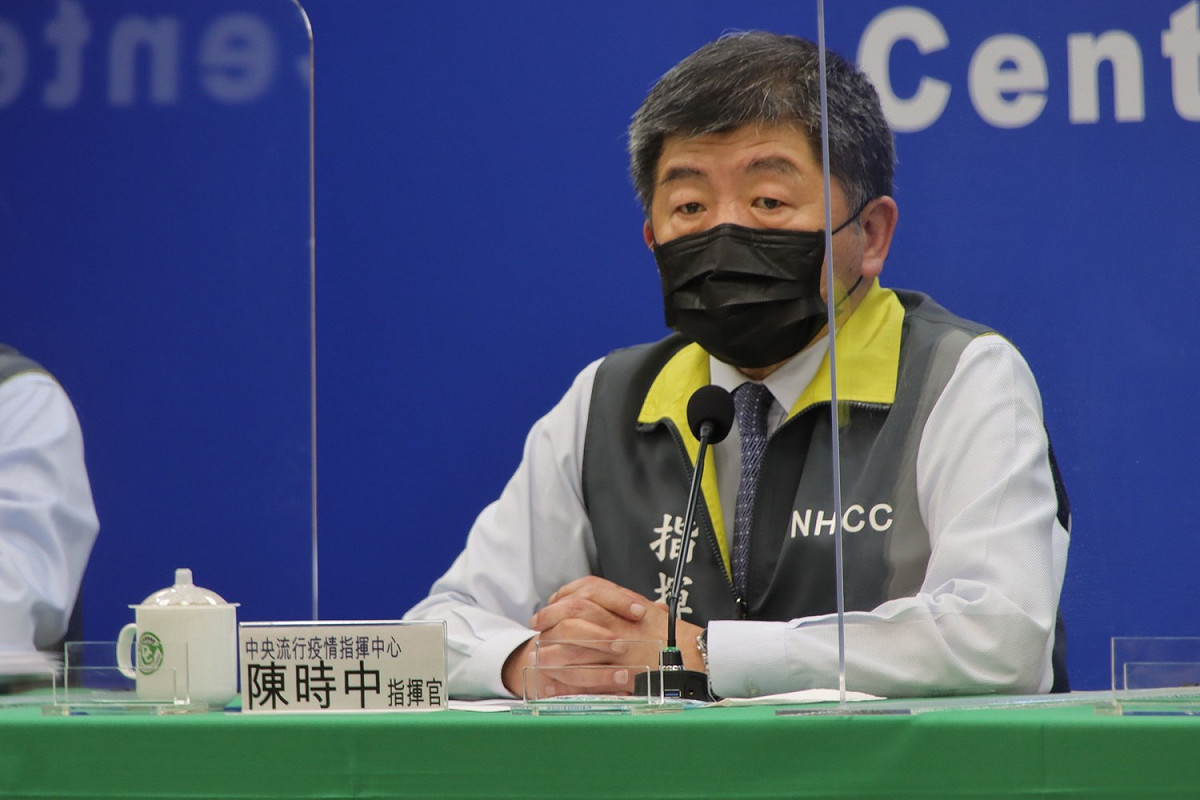 中央流行疫情指揮中心指揮官陳時中（資料照）。 圖：中央流行疫情指揮中心／提供