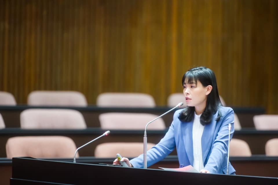 民眾黨立委高虹安。 圖：翻攝自高虹安臉書