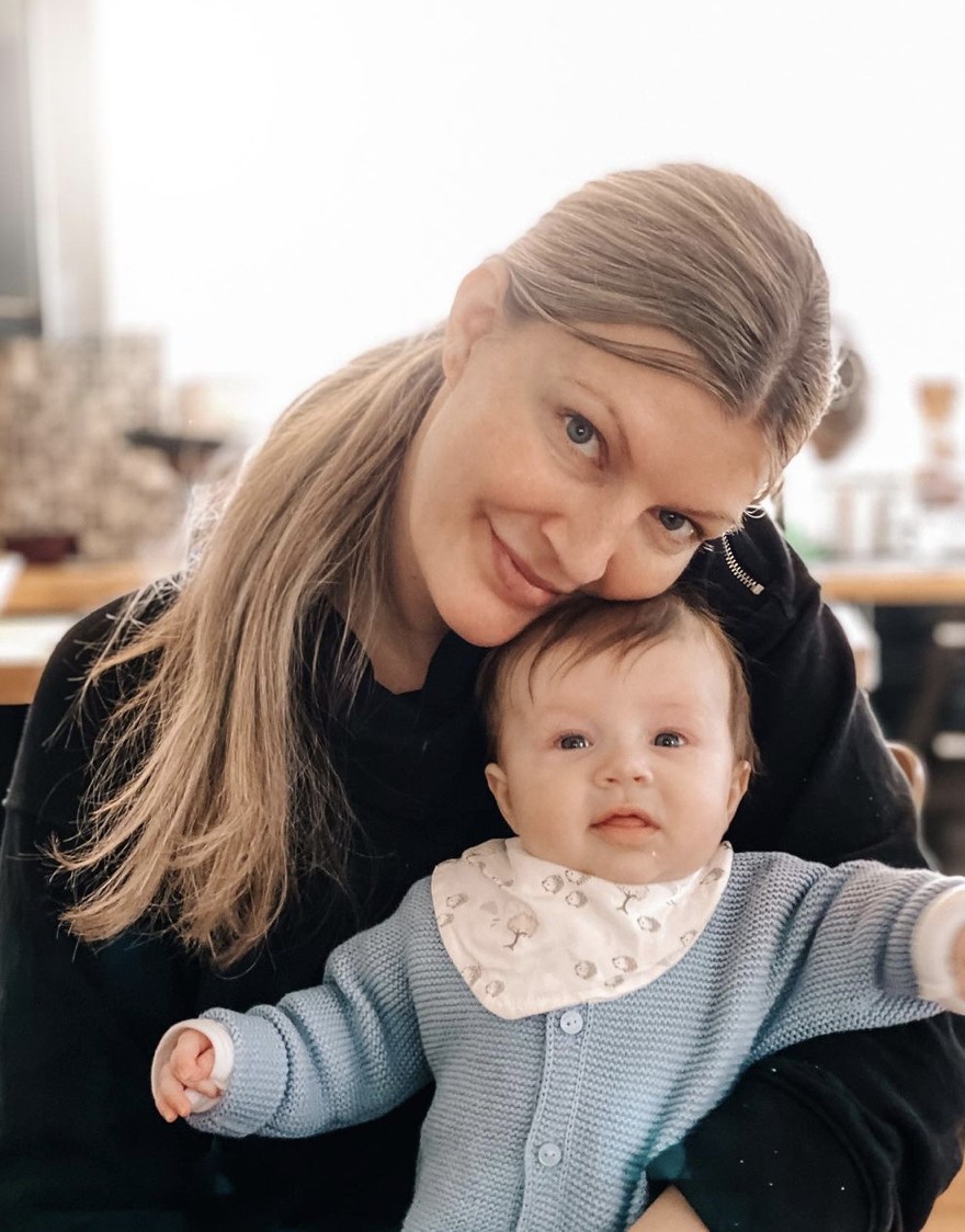 為人母的Maria Pettersson。 圖：翻攝IG/pilotmaria