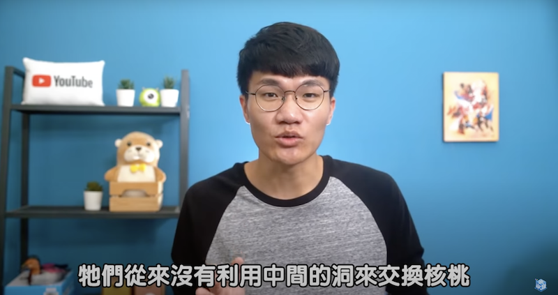 啾啾鞋分享動物新奇互動。 圖：翻攝Youtube／啾啾鞋