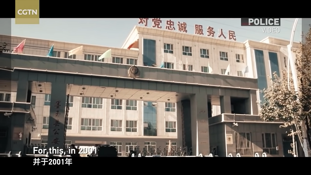 紀錄片內容。 圖：翻攝自CCTV Youtube