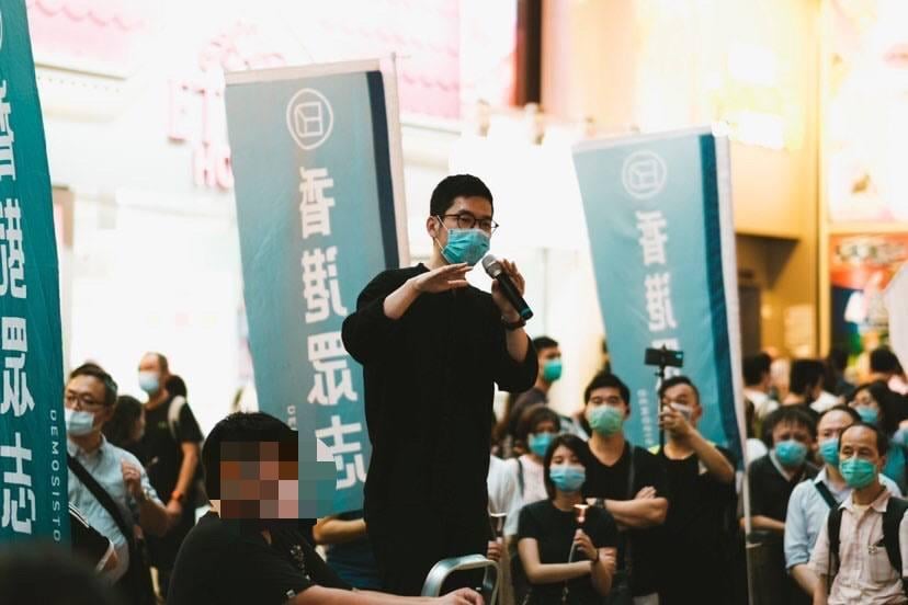 前香港眾志主席羅冠聰昨（24日）在臉書表示 見到台灣隊拿獎牌比見到中國隊奪金還興奮 圖：翻攝自羅冠聰臉書