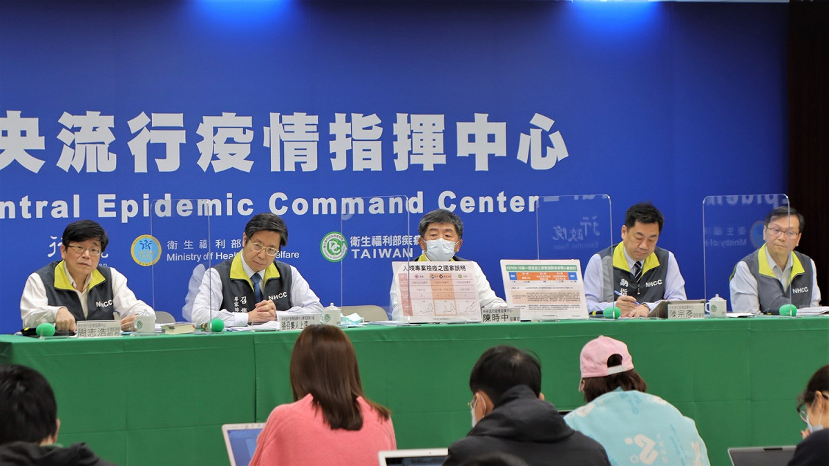 中央流行疫情指揮中心發布消息指出，今(8)日無任何武漢肺炎確診病例，故不召開臨時記者會。 圖：中央流行疫情指揮中心/提供