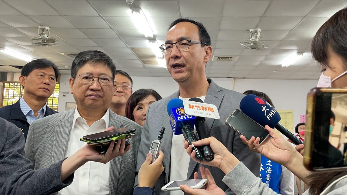 新北前市長朱立倫。 圖：朱立倫辦公室提供（資料照）