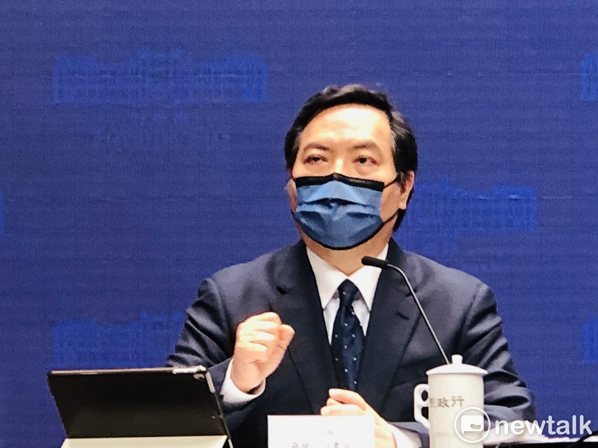行政院發言人羅秉成。 圖：謝莉慧/攝（資料照片）