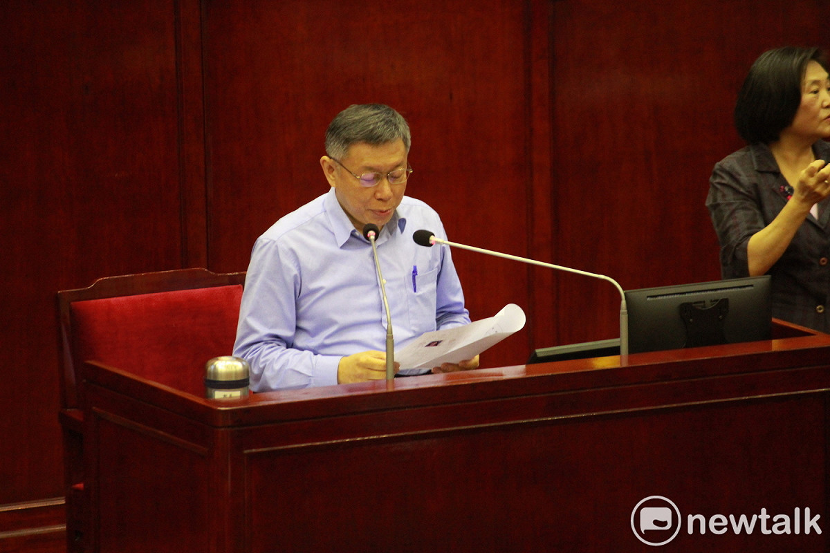 台北市長柯文哲。 圖：周煊惠 / 攝