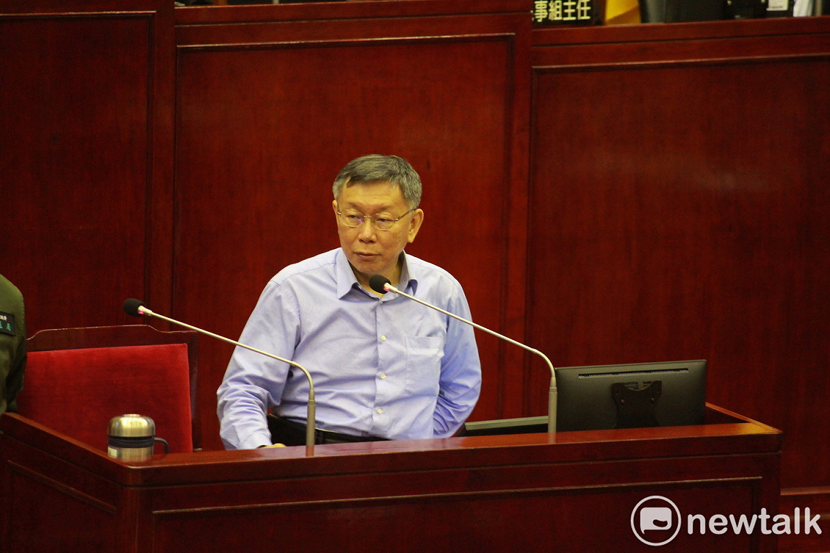 台北市長柯文哲。 圖：周煊惠 / 攝