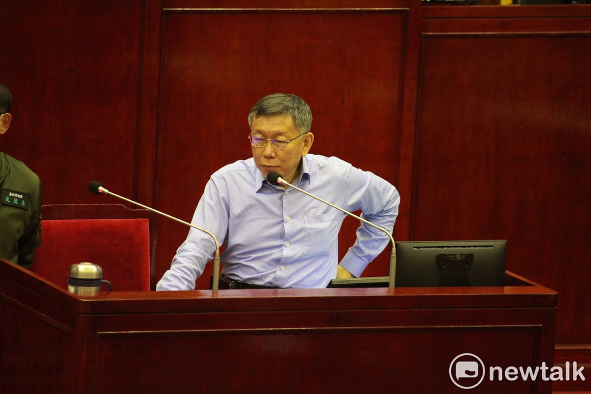 台北市長柯文哲。 圖：周煊惠 / 攝