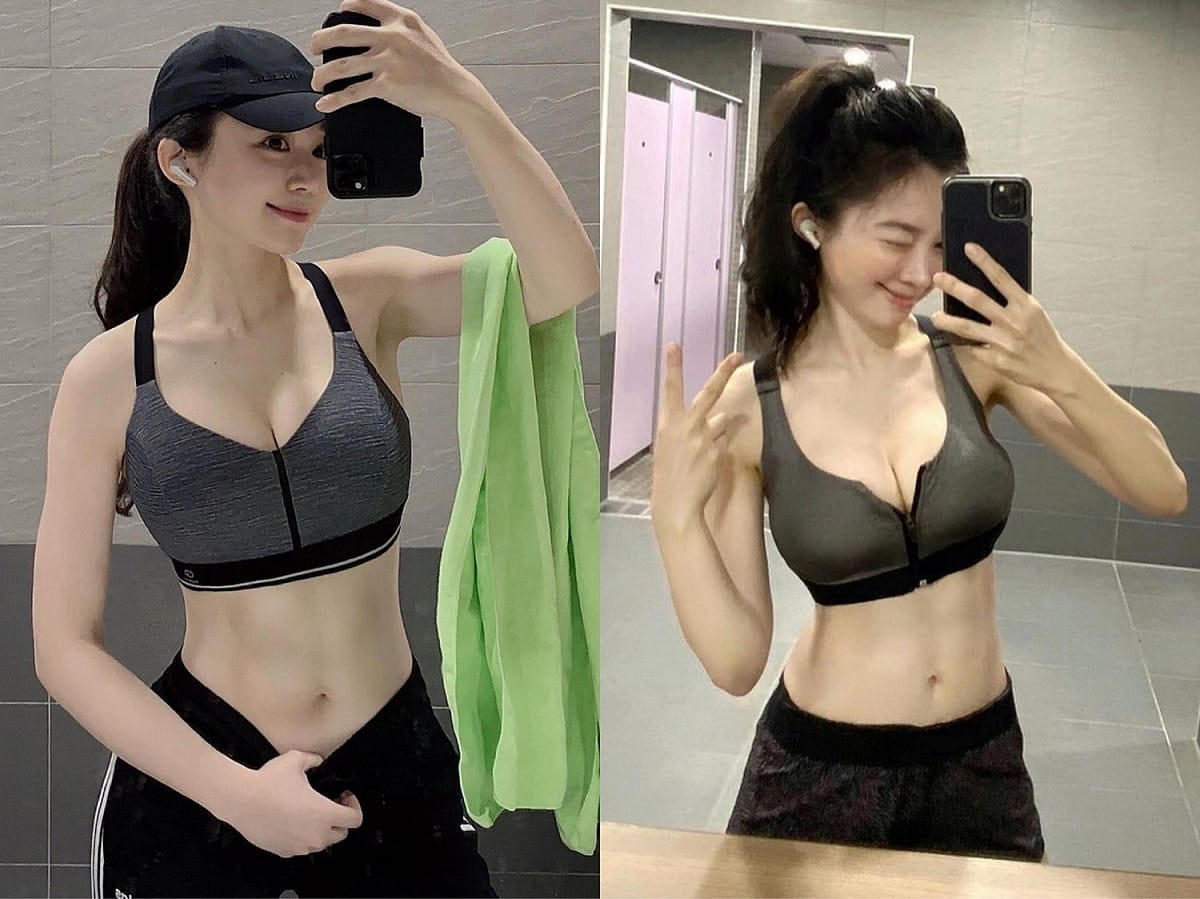 她不只長相甜美，更有絕美的魔鬼身材。 圖：翻攝自ohgoodjobpal IG