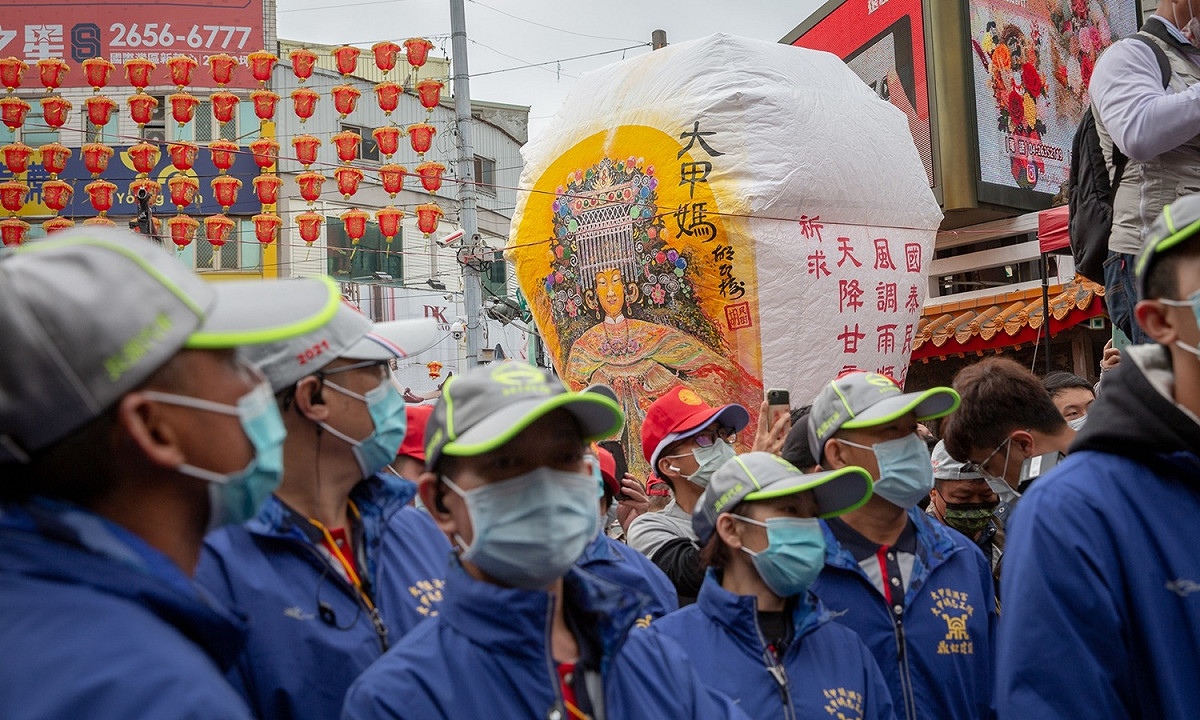 大甲媽祖9天8夜遶境進香今（9）晚間起駕 圖：總統府 / 提供
