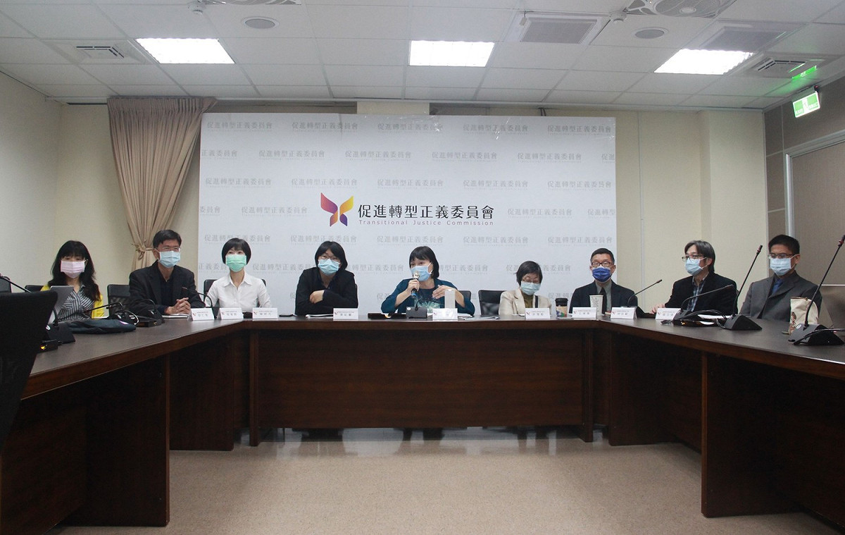 促轉會今（12）日召開記者會。 圖：促轉會提供