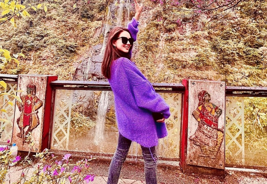 昆凌和周杰倫婚後育有一對寶貝兒女。 圖：翻攝自昆凌IG
