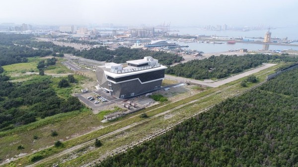 台中海洋生態館坐落於台中清水區。 圖：台中市政府／提供