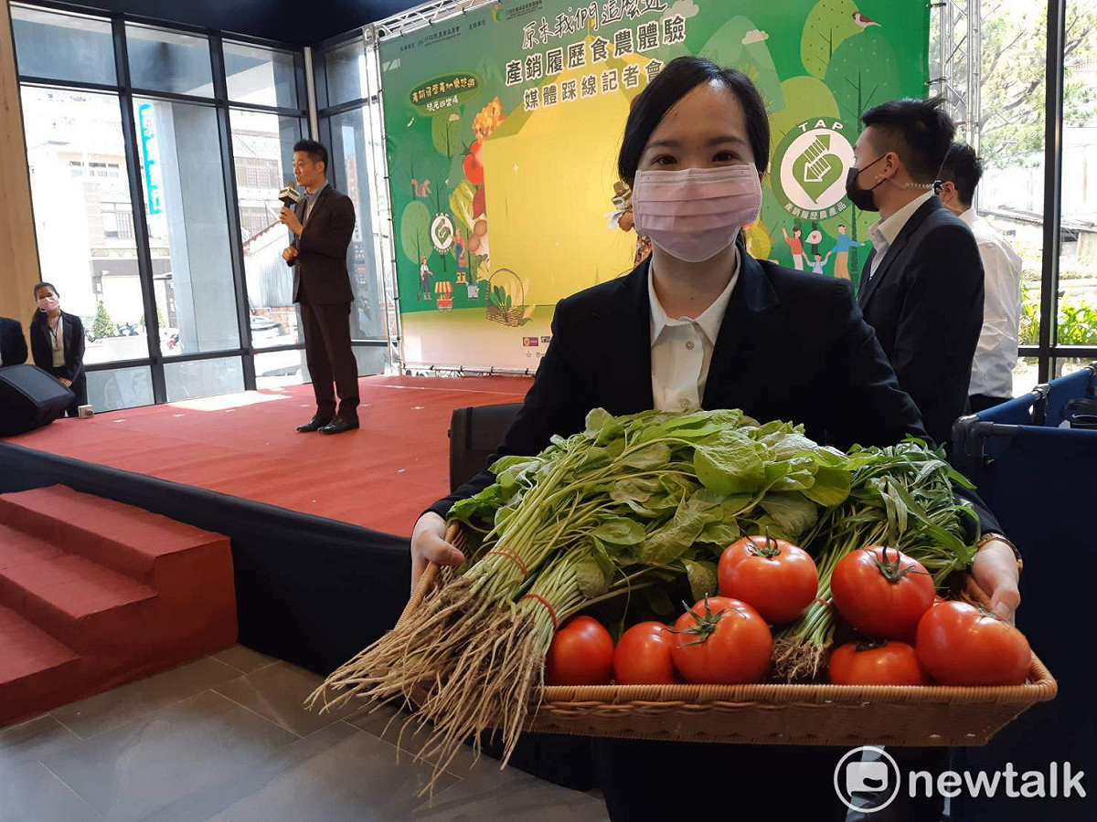農糧署推廣產銷履歷食農體驗。 圖：蔡坤龍/攝