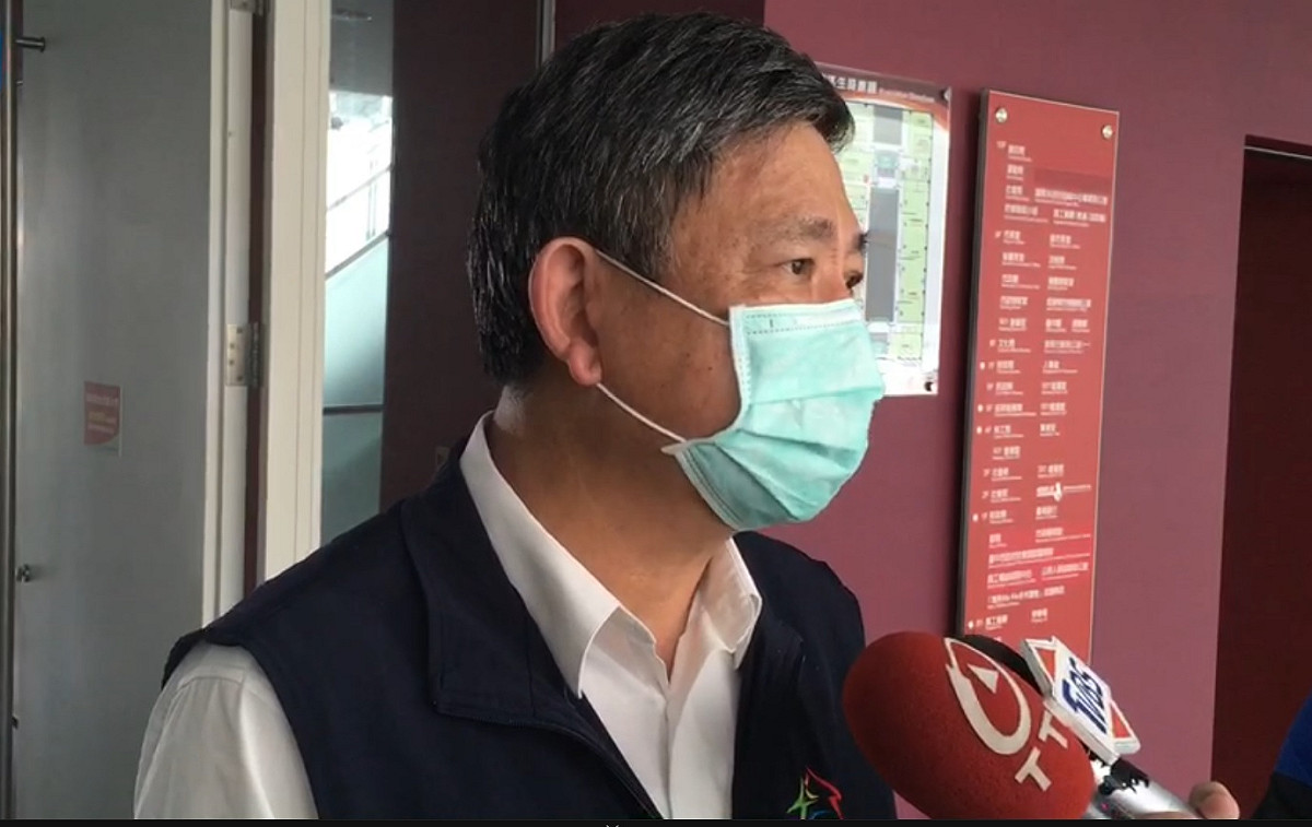 台中市社會局長彭懷真打疫苗後不適請假半天，下午恢復上班。 台中市社會局/提供