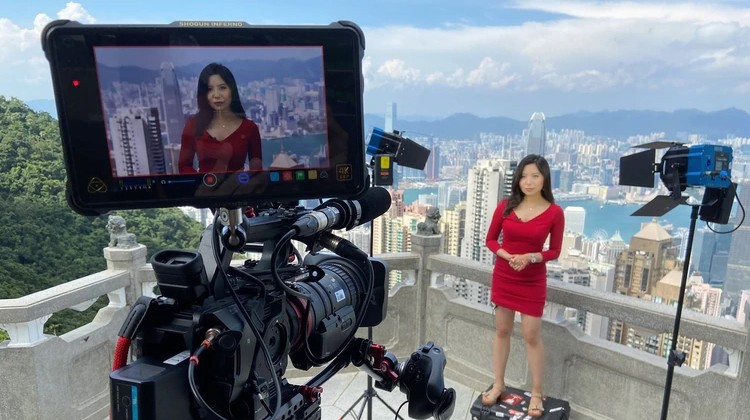 Selina Wang在北京只因為講英文就遭到歧視及辱罵。 圖：翻攝臉書