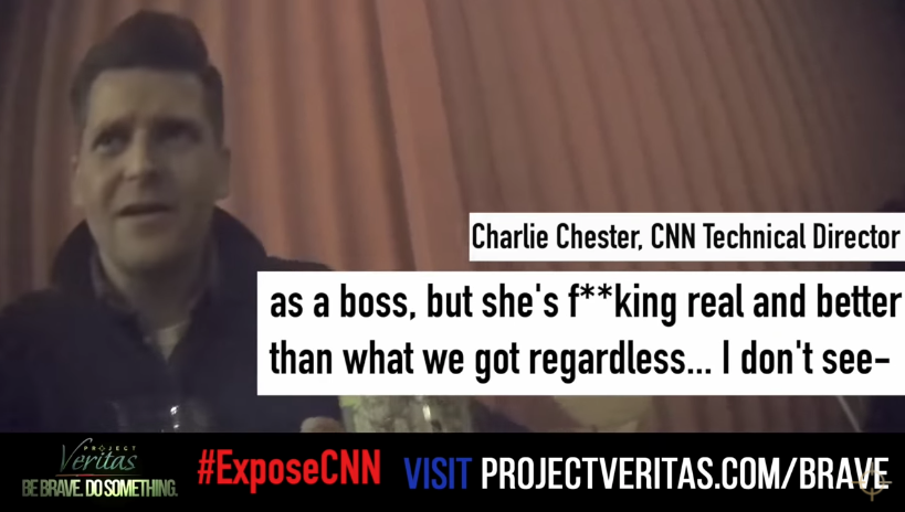 美國右翼調查組織「真相工程」（Project Veritas）近日釋出一段影片，名為查斯特（Charles Chester）的CNN技術指導向臥底記者表示，CNN是如何幫助現任美國總統拜登（Joe Biden）將前總統川普從白宮拉下台。 圖：翻攝自Project Veritas YouTube