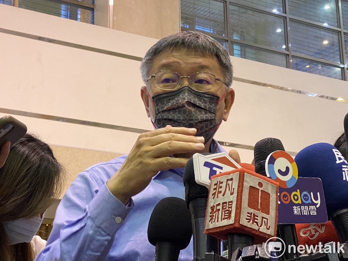 台北市長柯文哲。 圖：周煊惠 / 攝