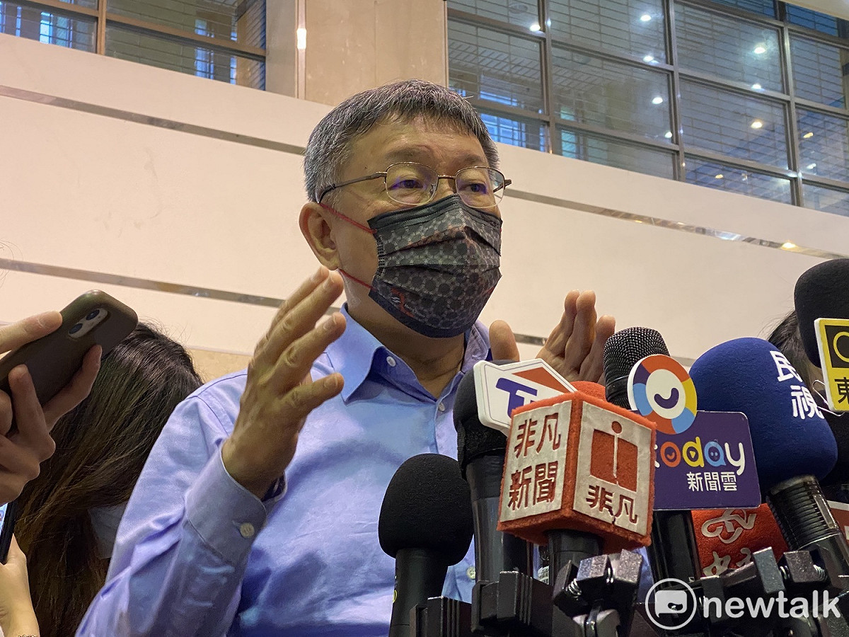 台北市長柯文哲。 圖：周煊惠 / 攝