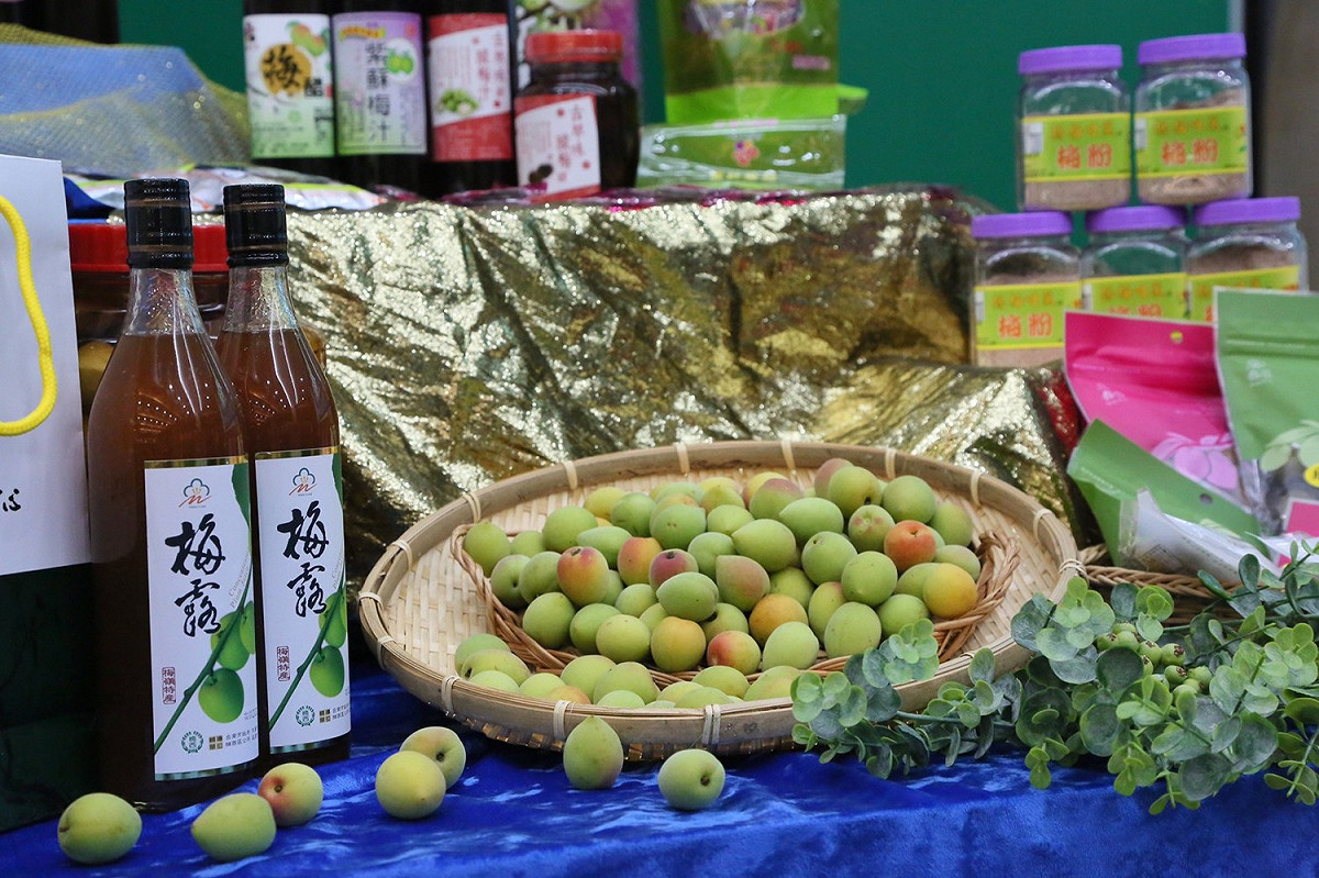 梅嶺的農特產為梅子。 圖：台南觀旅局／提供