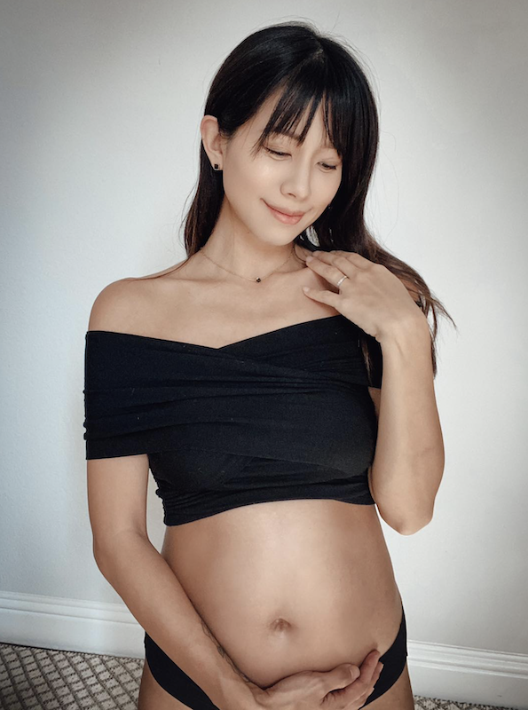 林萱因哺乳照遭酸後反嗆引起迴響。 圖：翻攝臉書／Stay Fit with Mi