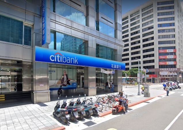 花旗銀行。 圖 : 翻攝自Google MAP