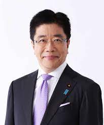 日本官房長官加藤勝信。 圖 : 翻攝自維基百科