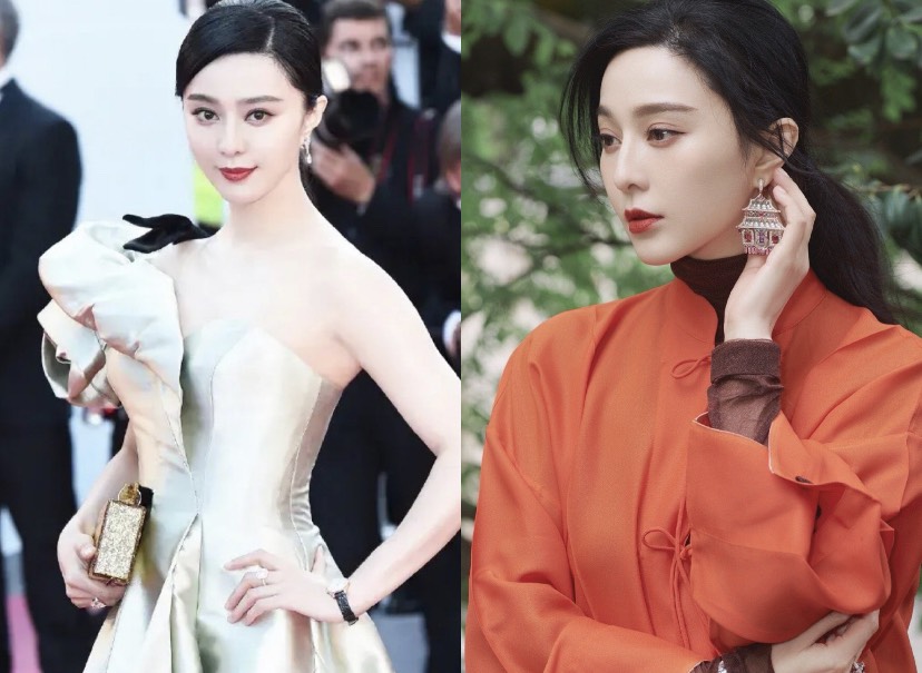 「紅毯女王」范冰冰遭封殺。 圖：翻攝自微博