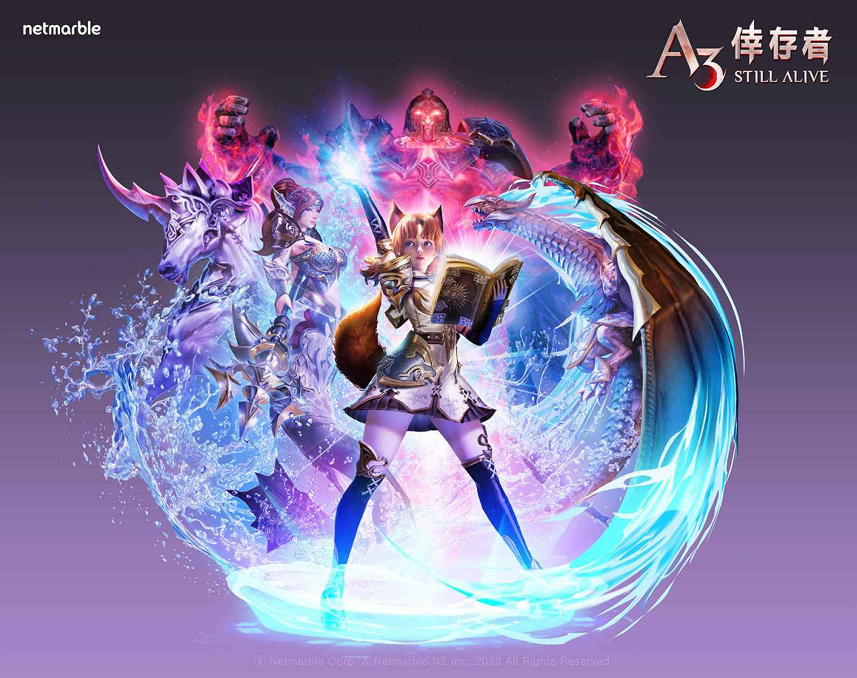 MMORPG手機遊戲《A3: STILL ALIVE 倖存者》推出全新職業「學者」。 圖：網石提供