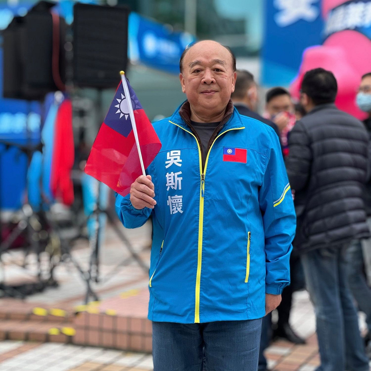立委吳斯懷質疑美團來台動機 圖：擷取自吳斯懷臉書（資料照）
