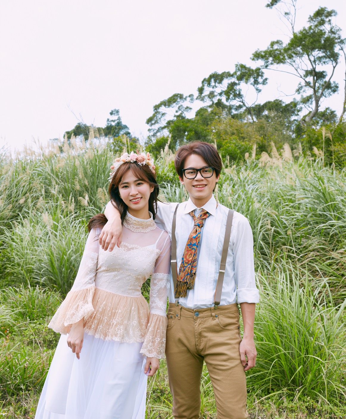 歌手鄧福如和網紅HowHow結婚2年，日前被指控她婚外情、害人小產。 圖：翻攝自臉書