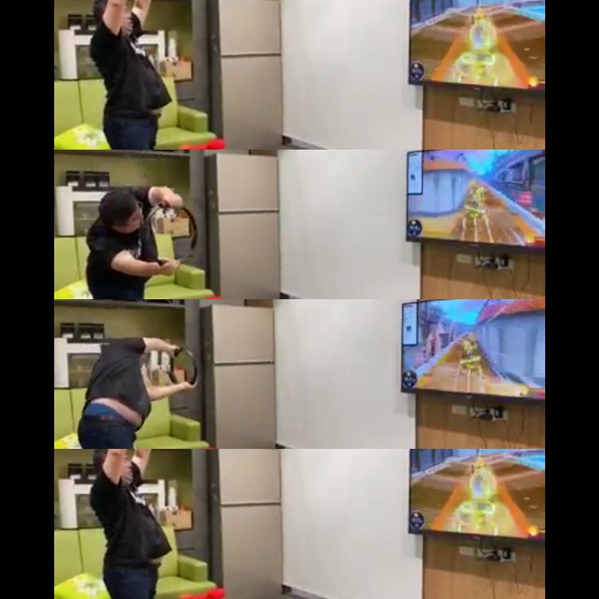 針對王丹的「願景文」，蔡易餘本人留言表示「第一點絕對是無法突破之牆」，隨後補上玩電玩的影片，聲稱自己「正在運動、拼了」 圖 : 翻攝自王丹臉書
