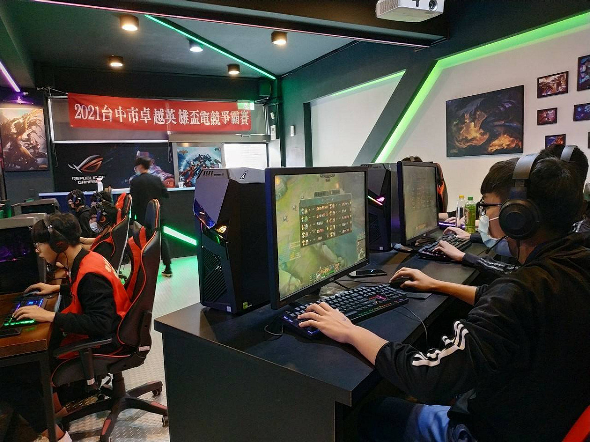 中市卓越英雄盃電競賽開打。 台中市政府運動局/提供