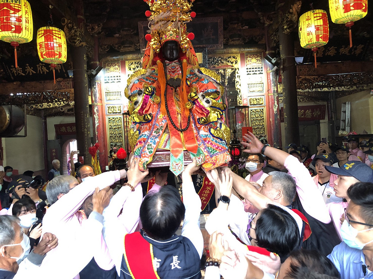 彰化南瑤宮笨港進香活動，今天（18日）起駕展開為期8天7夜的進香活動，起駕典禮於上午7點舉行。 圖：翻攝自彰化縣政府官網