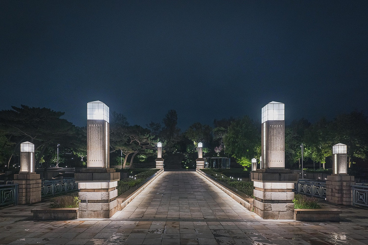 新竹公園大門。 圖：新竹城銷處／提供