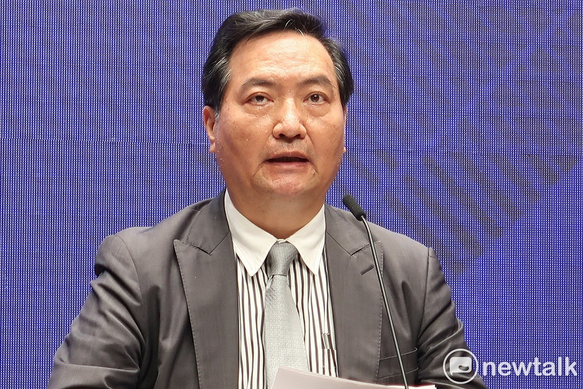 行政院發言人羅秉成。 圖：林朝億/攝