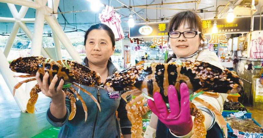 富基漁港海鮮美食萬里蟹。 圖：新北漁業處／提供