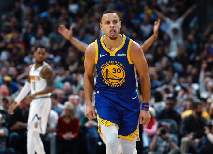Stephen Curry。 圖／美聯社／達志影像